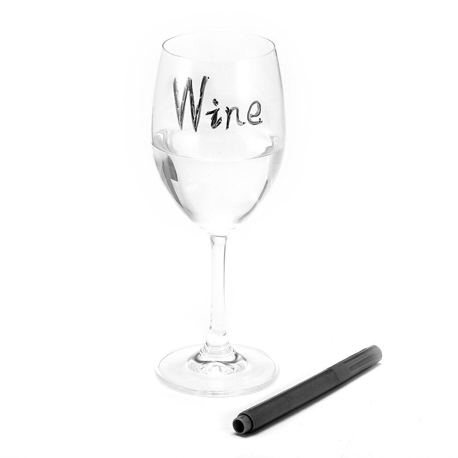 Reusable Washable Non-toxic Wine Glass Maker Pen Wine Charm Accessories Bar Tools Image 1