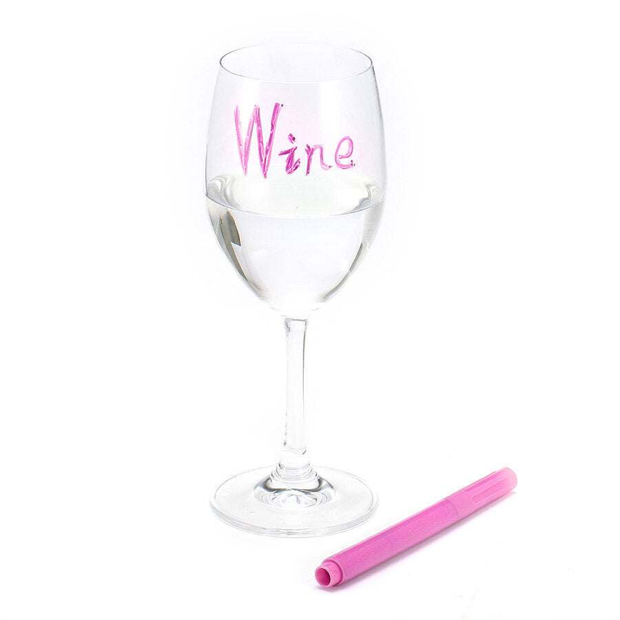 Reusable Washable Non-toxic Wine Glass Maker Pen Wine Charm Accessories Bar Tools Image 8