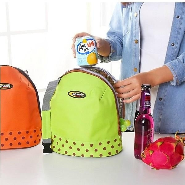 Thicked Keep Fresh Ice Bag Lunch Tote Bag Thermal Food Camping Picnic Bags Travel Bags Lunch Bag Image 2
