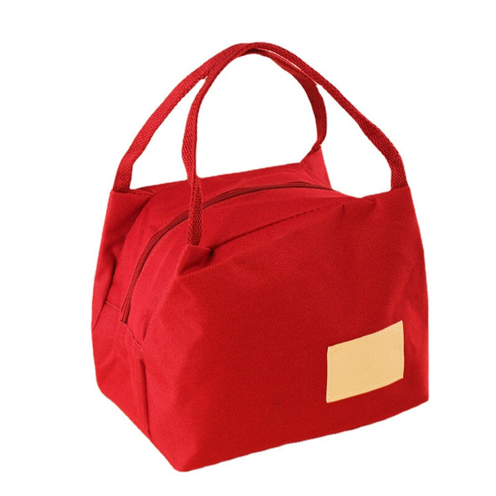 Waterproof Oxford Lunch Tote Bag Fashion Travel Picnic Food Storage Organizer Image 4