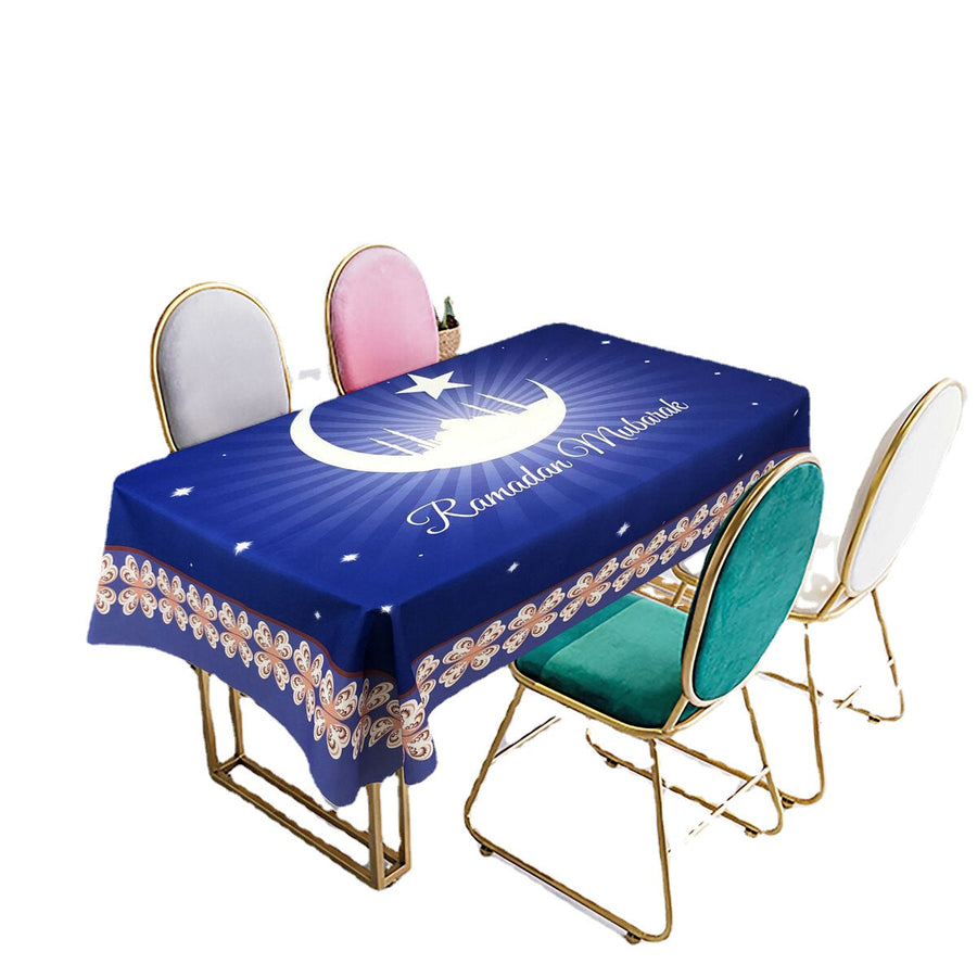 Waterproof Tablecloth Table Cover Rectangle Polyester Fiber Table Cloth Decoration Home Party Cover Image 1
