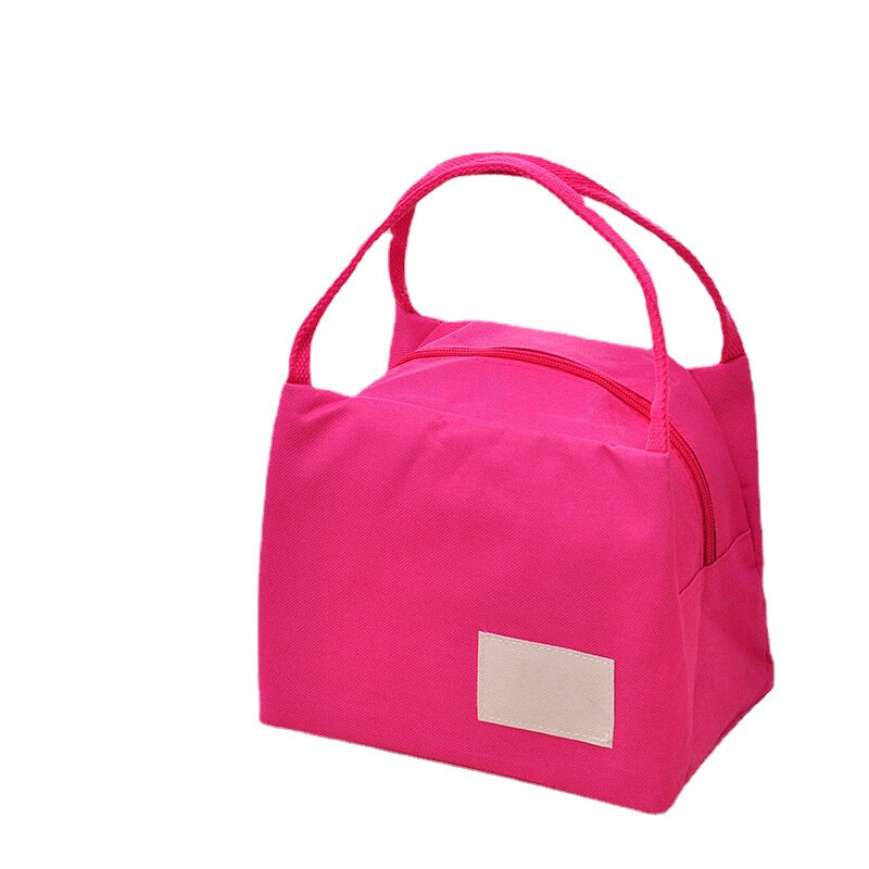 Waterproof Oxford Lunch Tote Bag Fashion Travel Picnic Food Storage Organizer Image 8