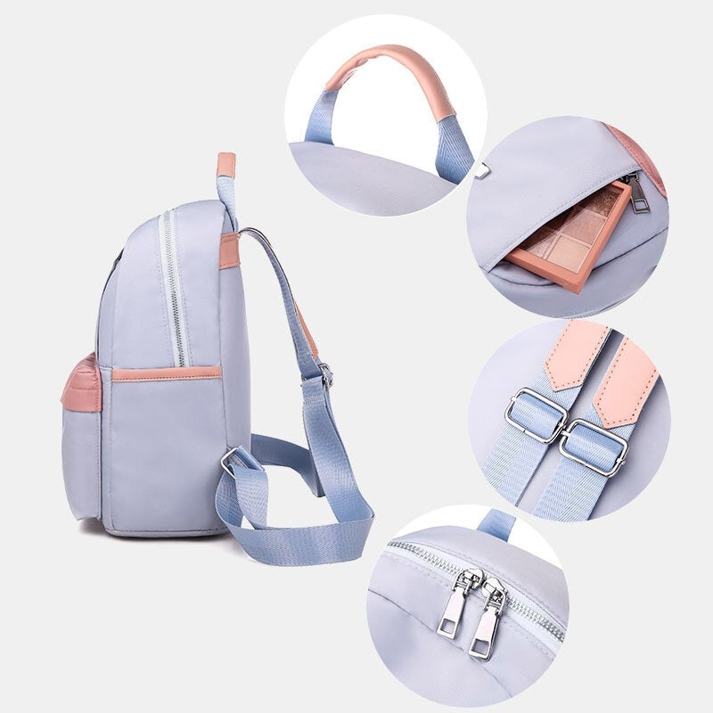 Women Multi-carry Outdoor School Bag Casual Travel Small Backpack Handbag Image 4