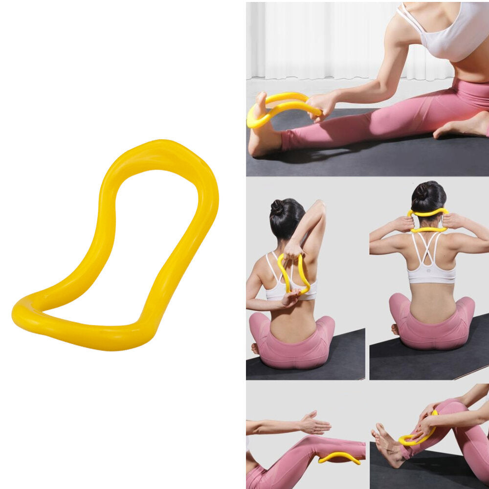 Yoga Pilates Ring Full Body Training Fitness Circle Shoulder Back Arm Leg Pain Relief Home Exercise Tools Image 2