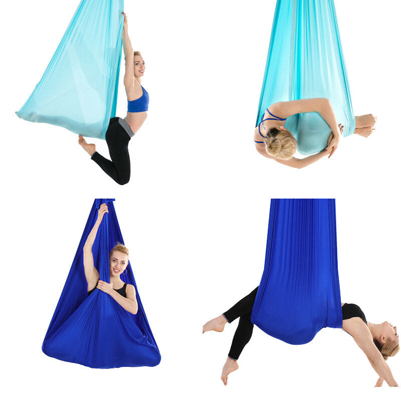Yoga Swing Sling Hammock Inversion Anti-gravity Gym Yoga Pilates With Accessories Image 3