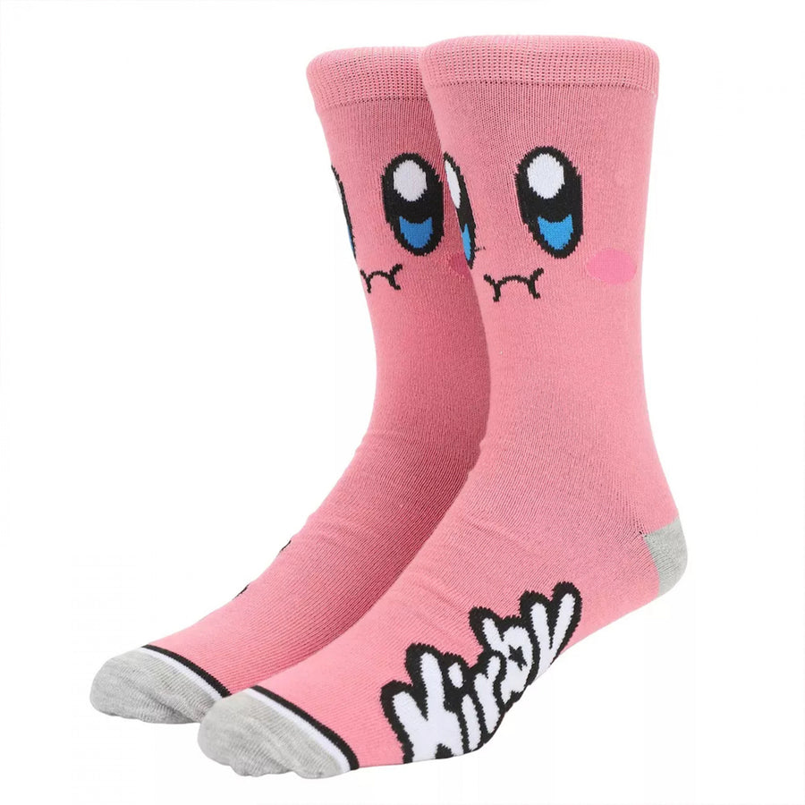 Kirby Big Face Crew Socks Image 1
