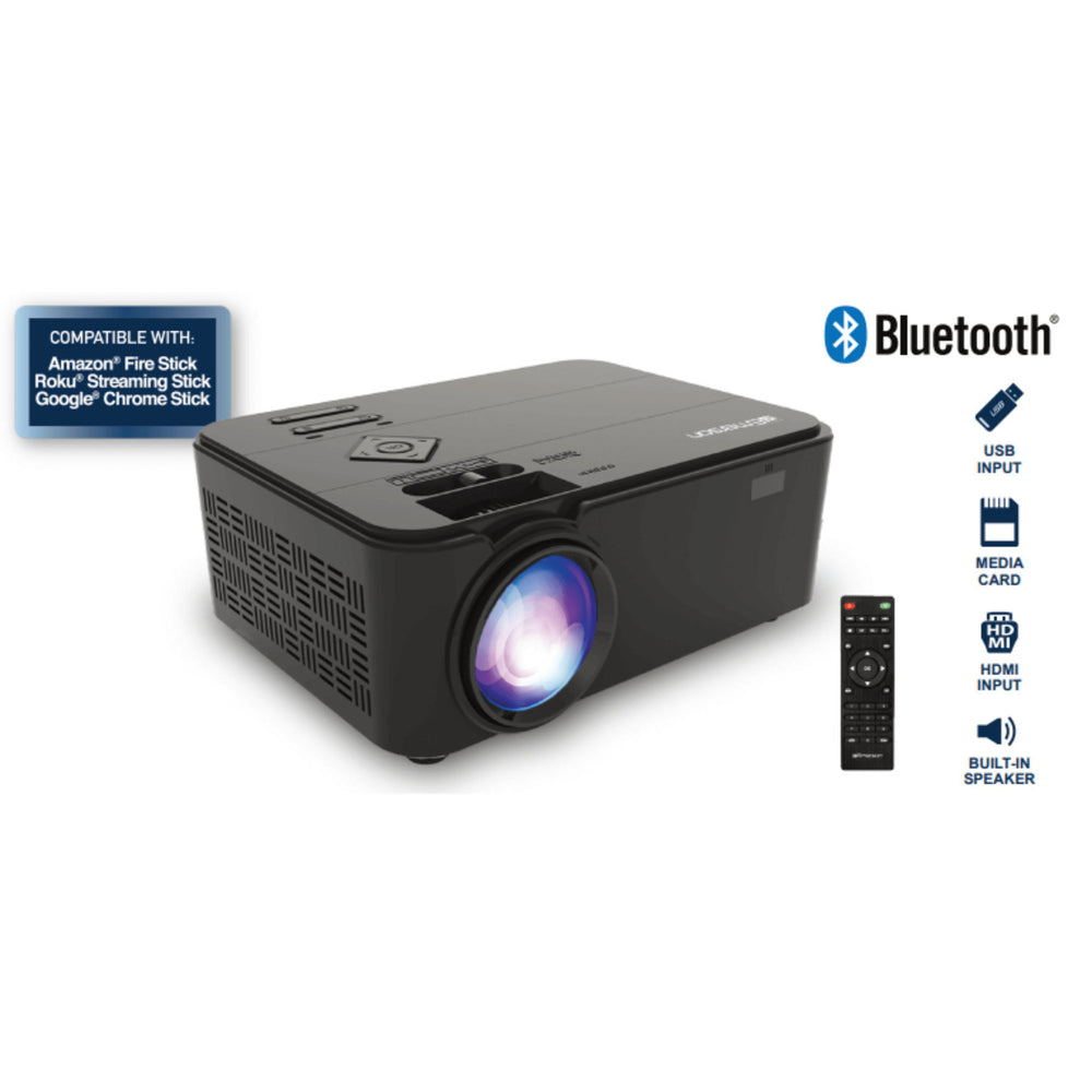 Emerson 150" Home Theater LCD Projector with 720p and Built-In Speaker Image 2