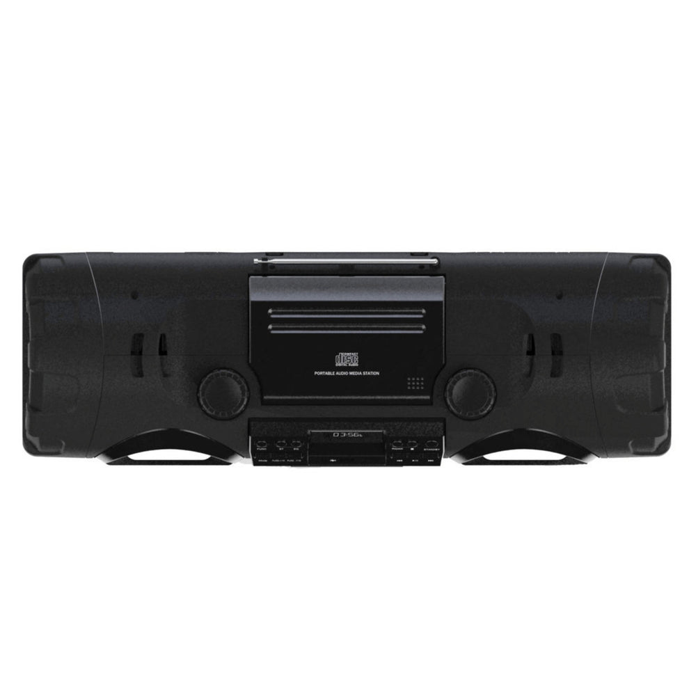 Emerson Dual Subwoofer Bluetooth Boombox Image 2