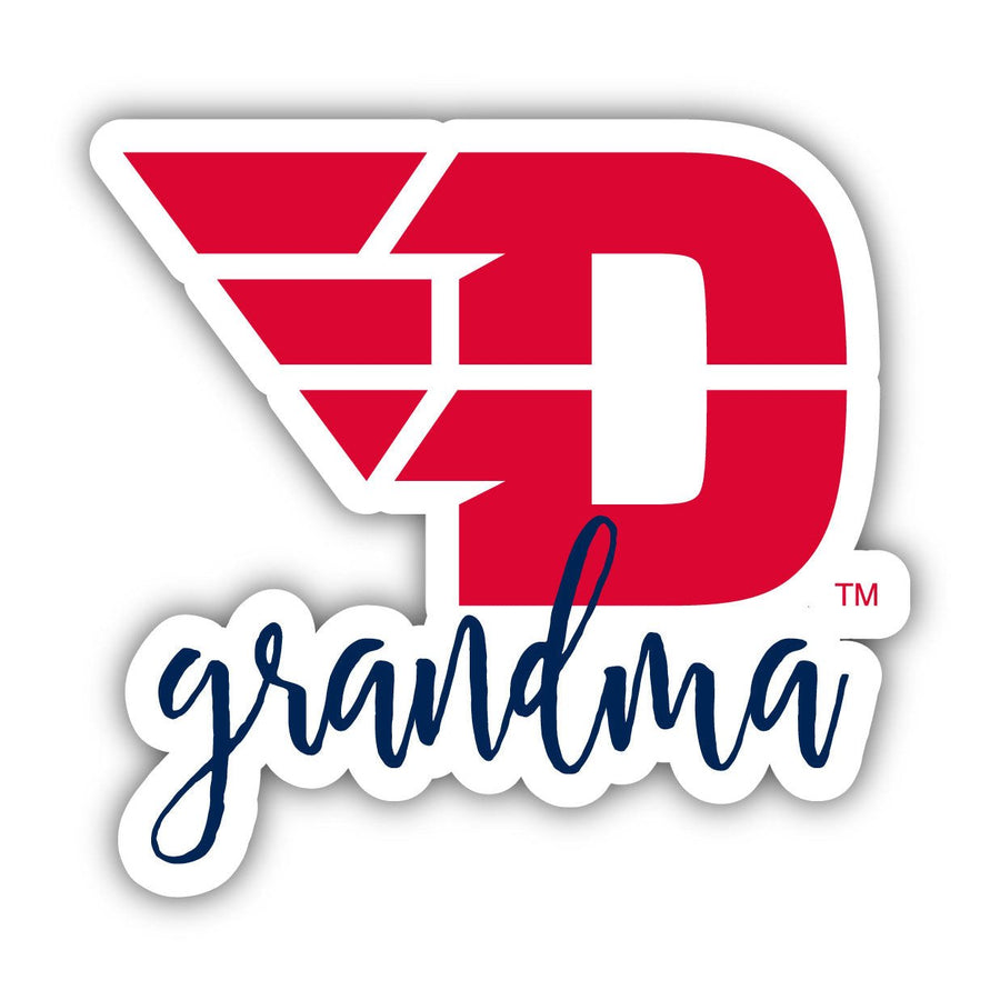 Dayton Flyers Proud Grandma 4-Inch NCAA High-Definition Magnet - Versatile Metallic Surface Adornment Image 1