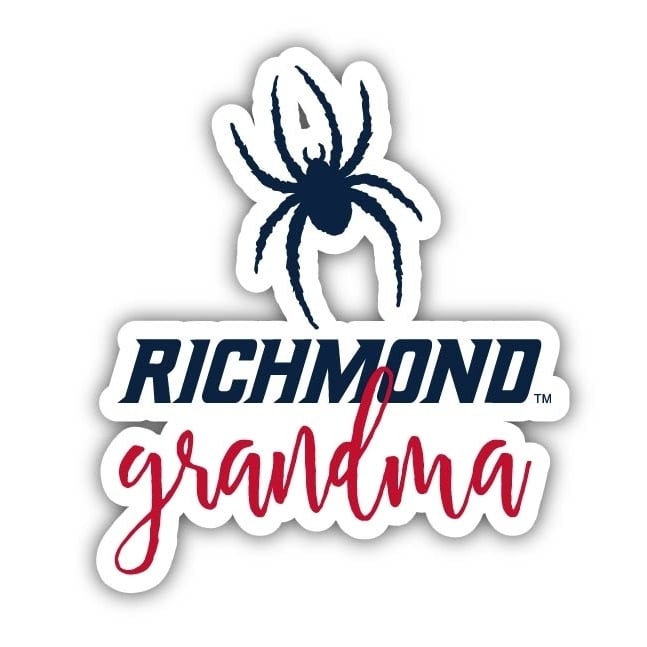 Richmond Spiders Proud Grandma 4-Inch NCAA High-Definition Magnet - Versatile Metallic Surface Adornment Image 1