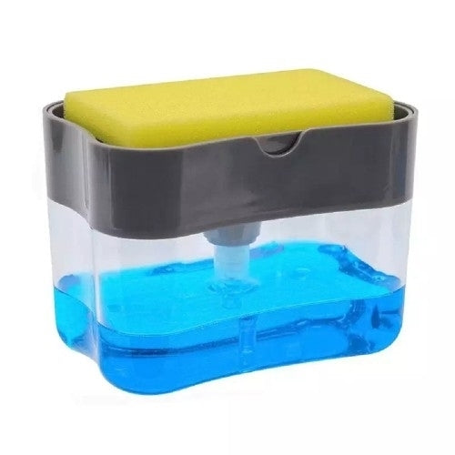 Nuvita Dish Soap Dispenser and Sponge Holder Sponge Included Image 1
