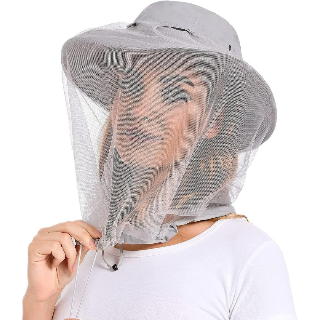 Mosquito Net Hat - Bug Cap UPF 50+ Sun Protection with Hidden Netting Outdoors for Women and Men Image 8