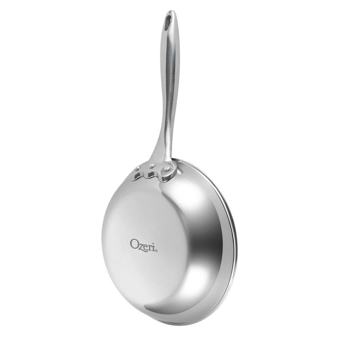 Stainless Steel Pan by Ozeri with ETERNAa 100% PFOA and APEO-Free Non-Stick CoatingBronze Interior Image 4