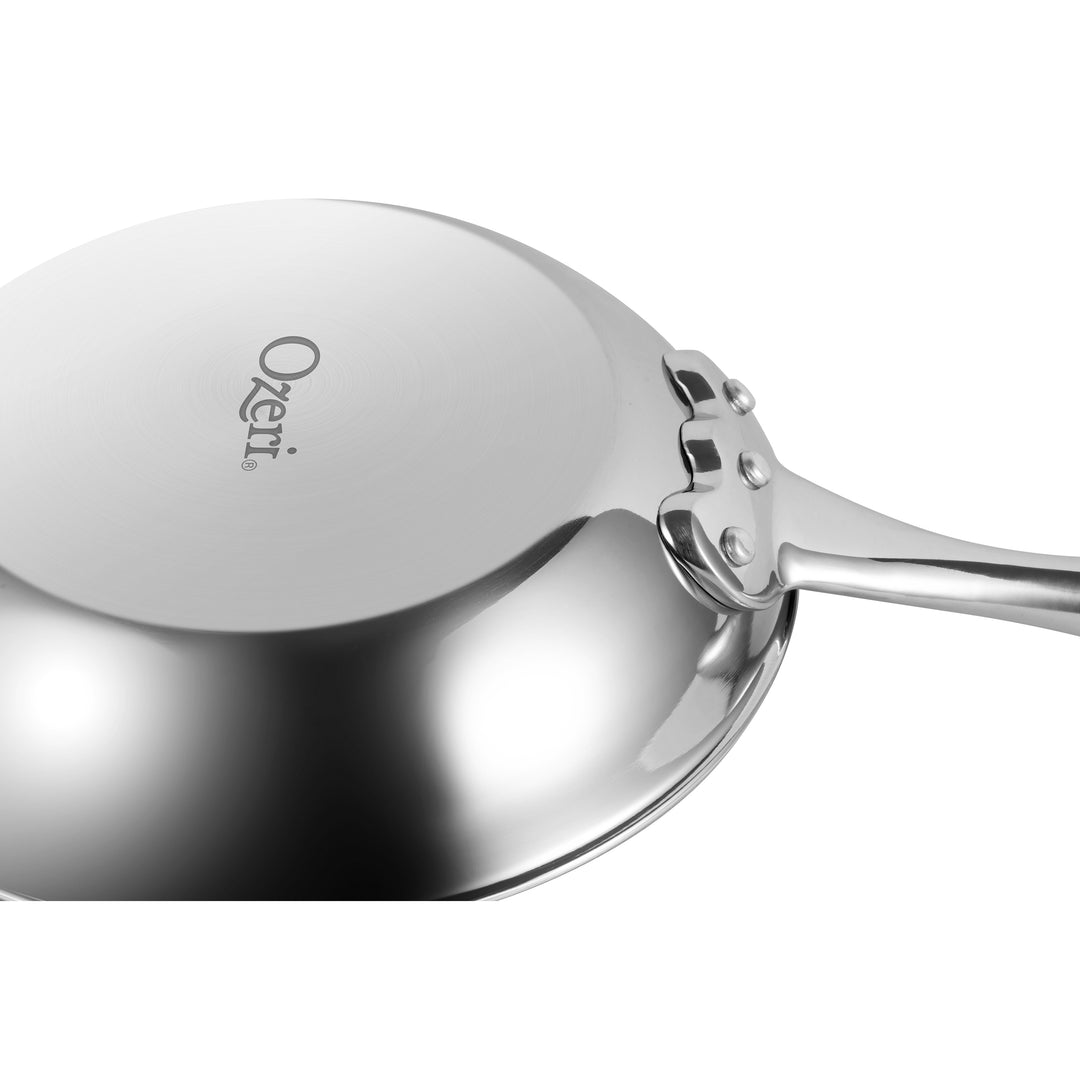 Stainless Steel Pan by Ozeri with ETERNAa 100% PFOA and APEO-Free Non-Stick CoatingBronze Interior Image 9