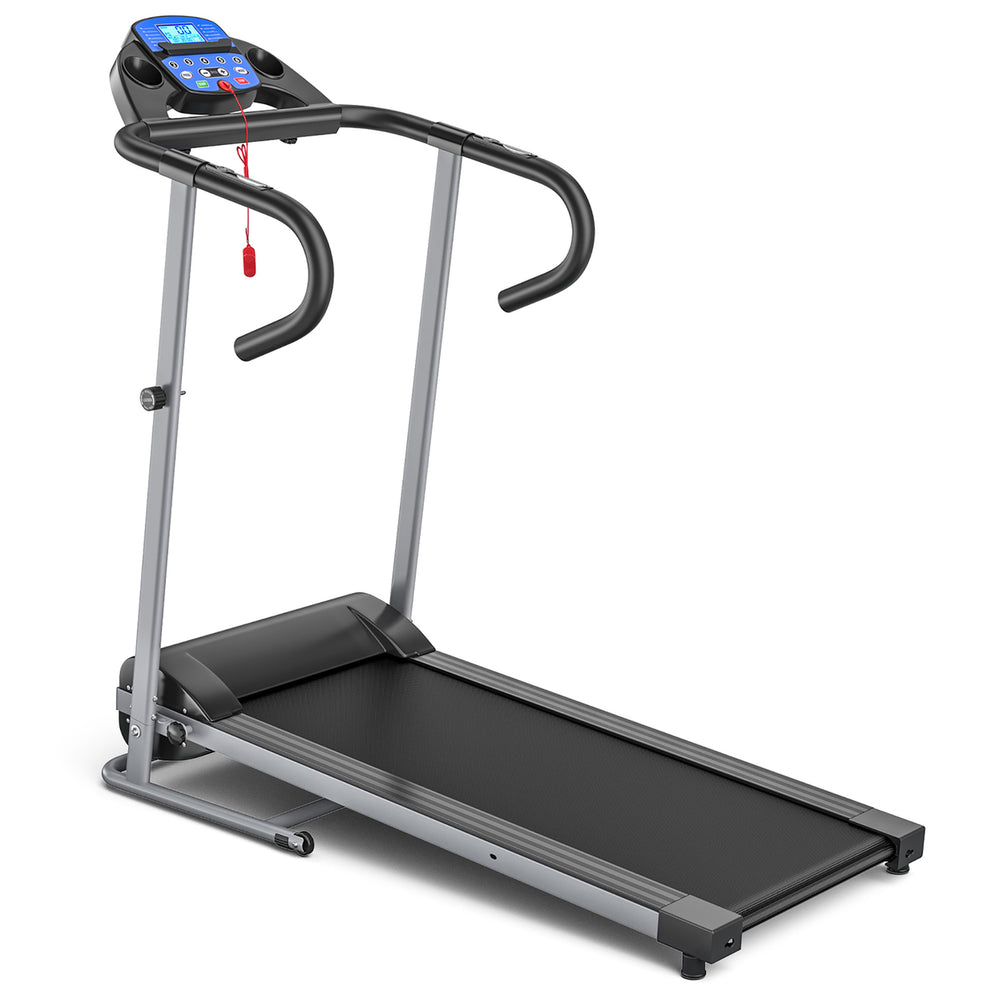 1100W Folding Treadmill Electric Support Motorized Power Running Fitness Machine Image 2