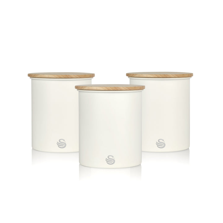 Swan Nordic Set of 3 Cannisters Image 1