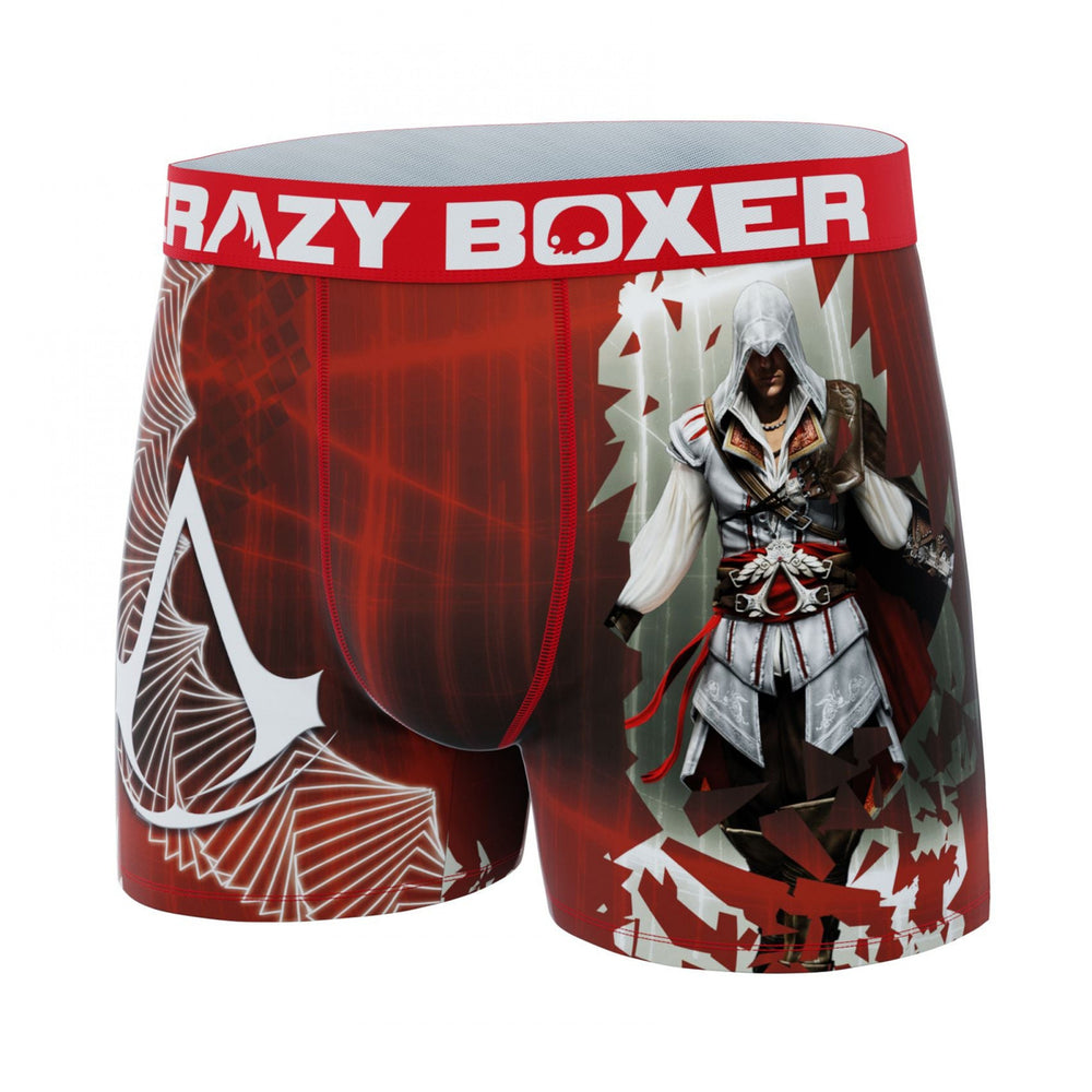 Assassins Creed Ezio Mens Crazy Boxer Briefs Shorts Image 2