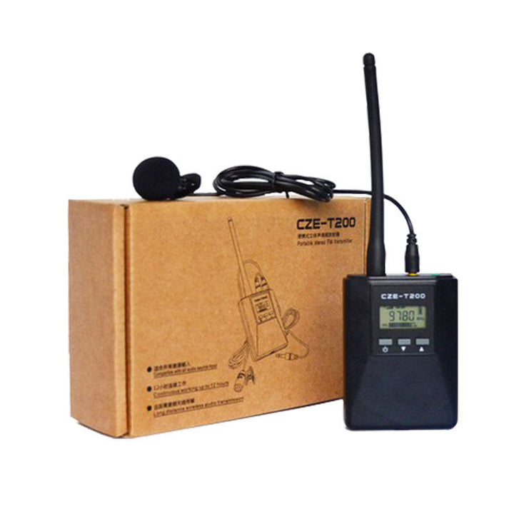 0.2w Protable Stereo PLL Wireless Broadcast FM Transmitter Kits 76-108MHz Adjustable Image 4