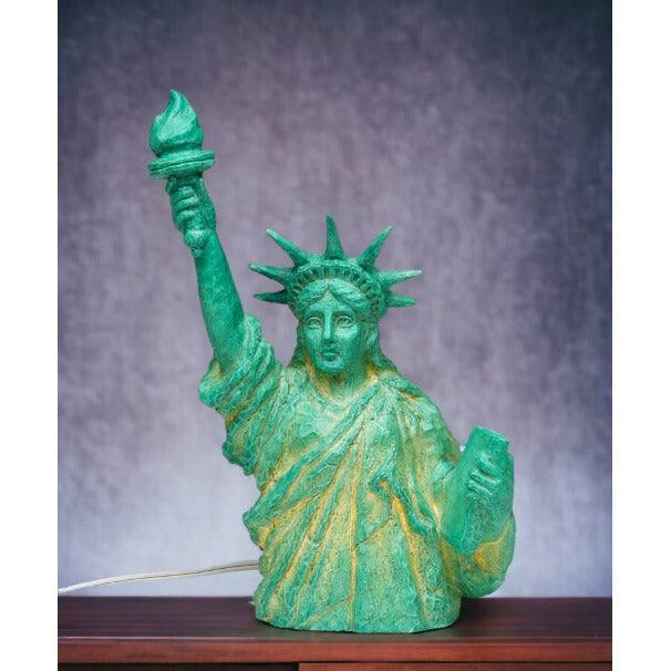 Ceramic Statue of Liberty NightlightDemocracy and Freedom, Image 1