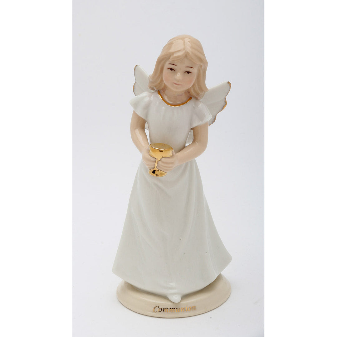 Ceramic 1st Communion Angel FigurineReligious DcorReligious GiftChurch Dcor, Image 3