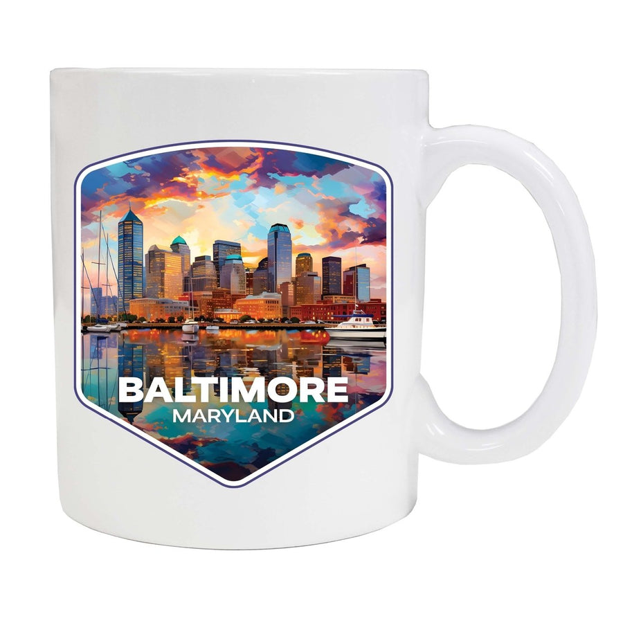 Baltimore Maryland A Souvenir 12 oz Ceramic Coffee Mug Image 1