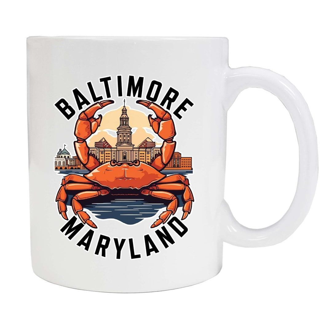 Baltimore Maryland D Souvenir 12 oz Ceramic Coffee Mug Image 1