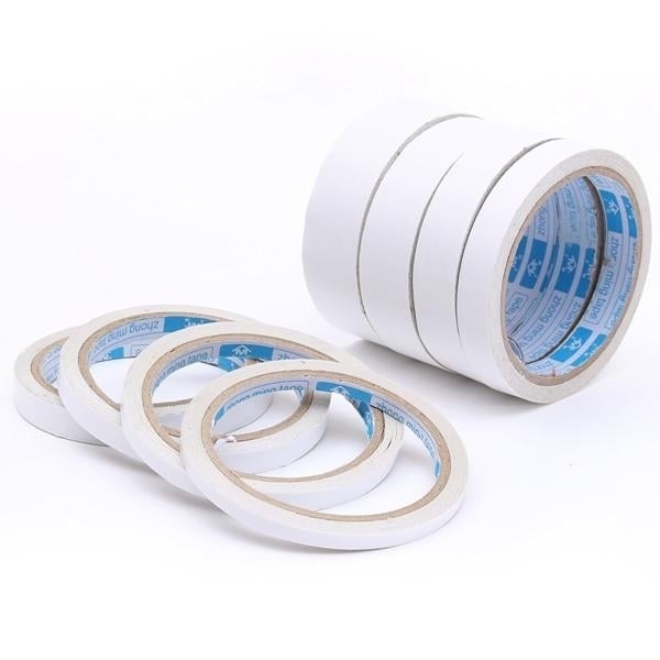 1 Roll 10M Super Strong Double Sided Adhesive Tape Office Stationery Image 1