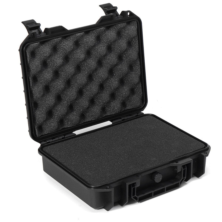 280240130mm Waterproof Hand Carry Tool Case Bag Storage Box Camera Photography w/ Sponge Image 1