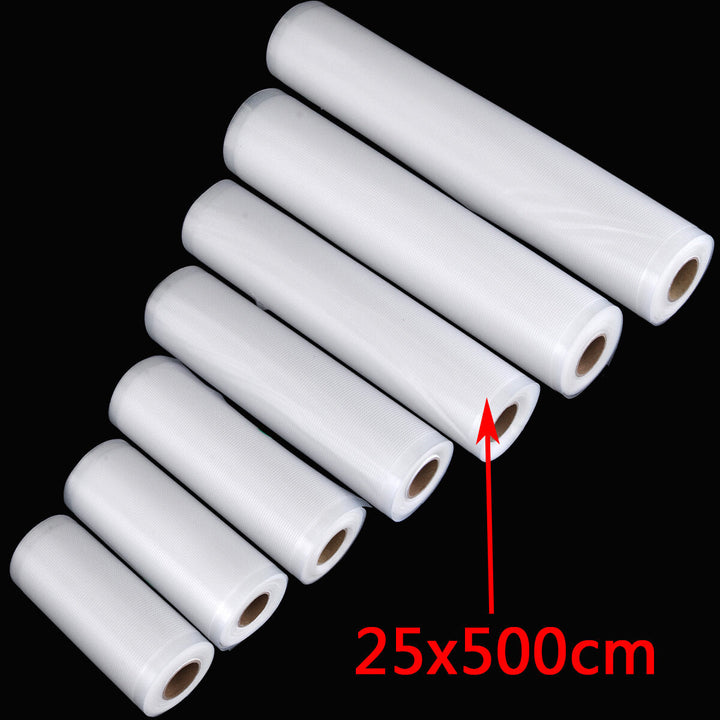 7 Different Size Transparent Vacuum Sealer Bags Rolls Food Saver Seal Storage Package Bags Image 6