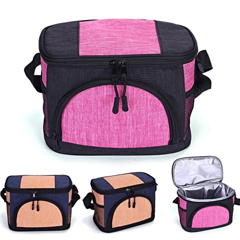 6L Insulated Portable Insulated Pouch Lunch Bag Waterproof Student Food Storage Bag Image 1