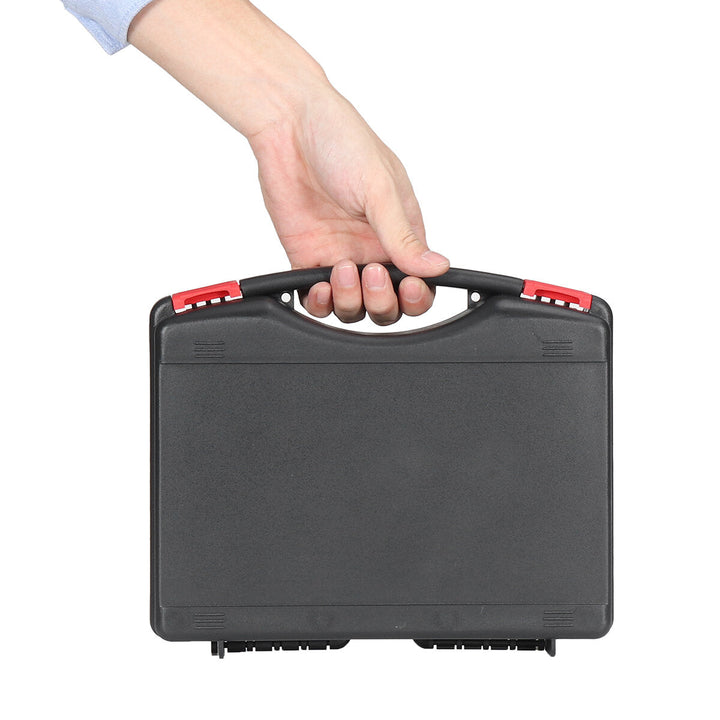 Black Hard PP Carry Case Bag Tool Holder Storage Box Portable Organizer Image 8