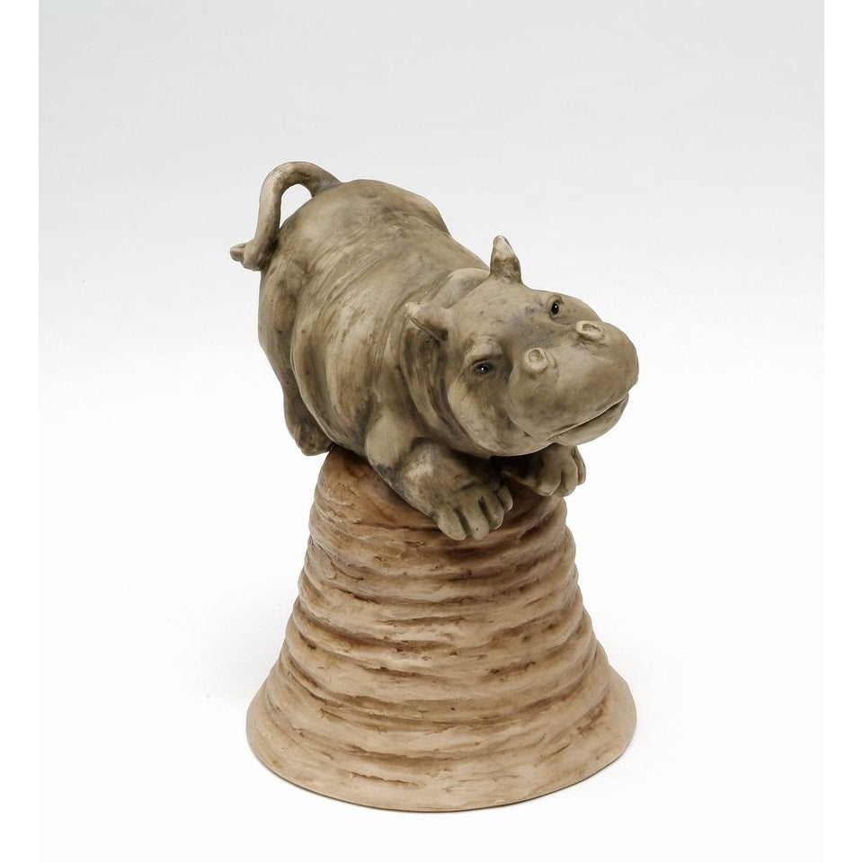 Ceramic Hippo BellHome Dcor, Image 2