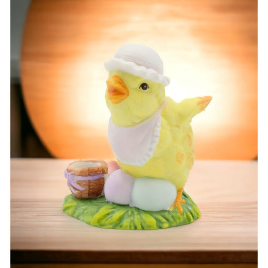 Ceramic Baby Chicken Candle HolderHome DcorMomFarmhouse Dcor, Image 1