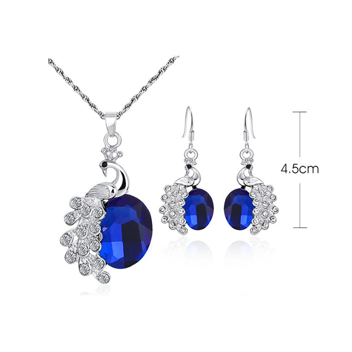 2Pcs/Set Necklace Earrings Necklace Jewelry Accessory Image 6