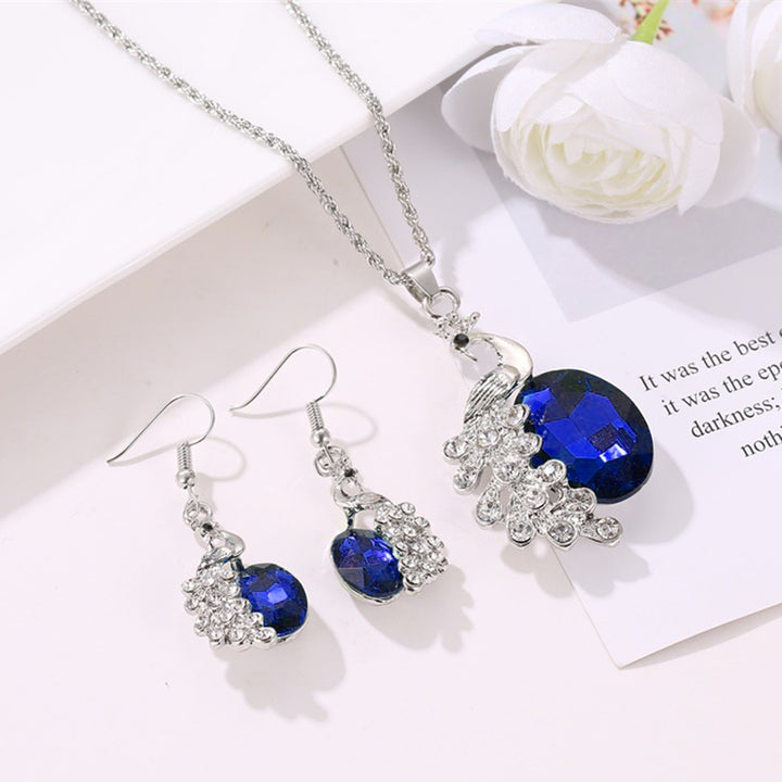 2Pcs/Set Necklace Earrings Necklace Jewelry Accessory Image 7