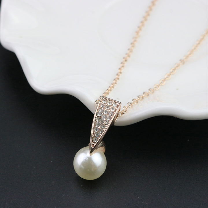 1 Set Women Necklace Earring Jewelry Women Gift Image 8