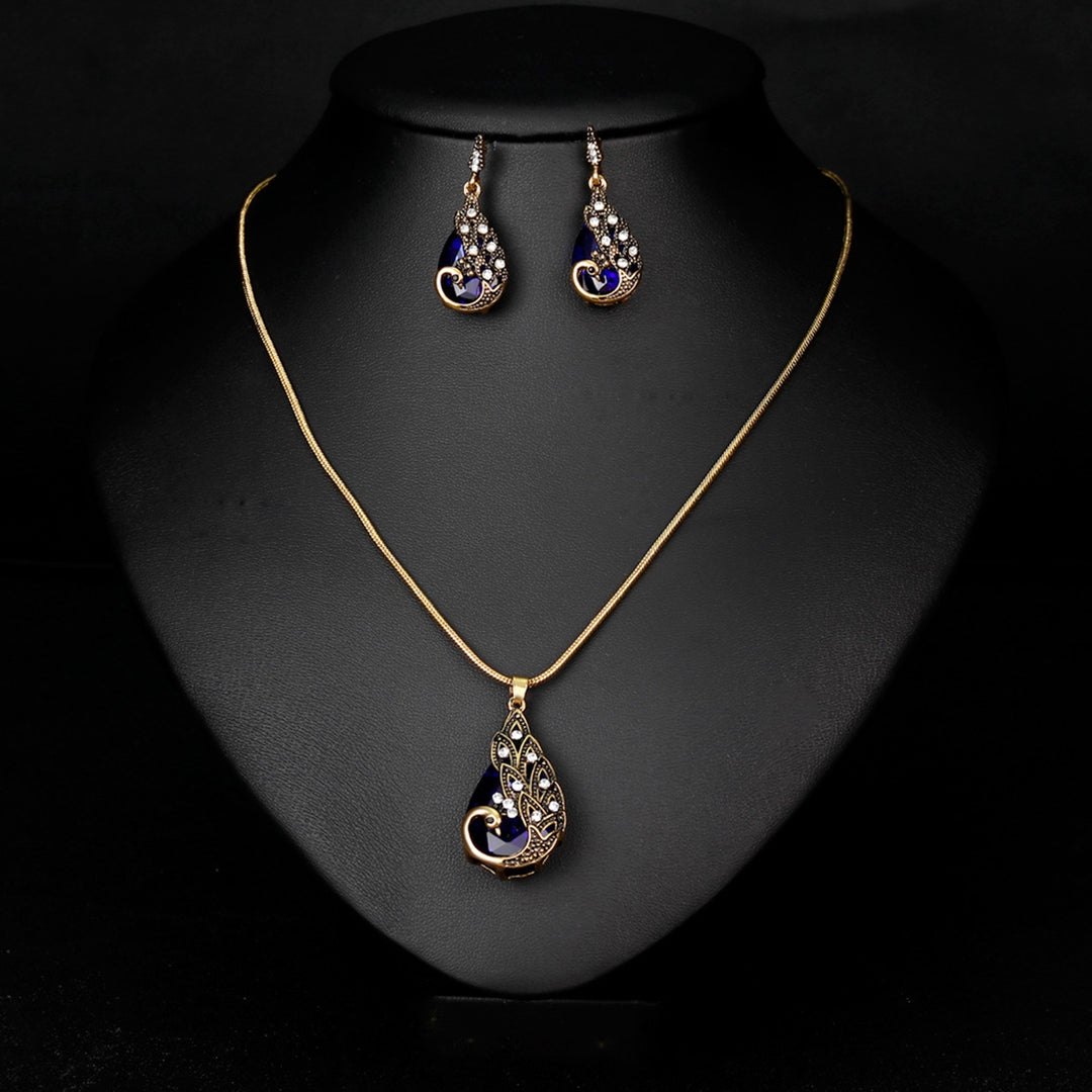 1 Set Women Necklace Earrings Fashion Jewelry Gift Image 6