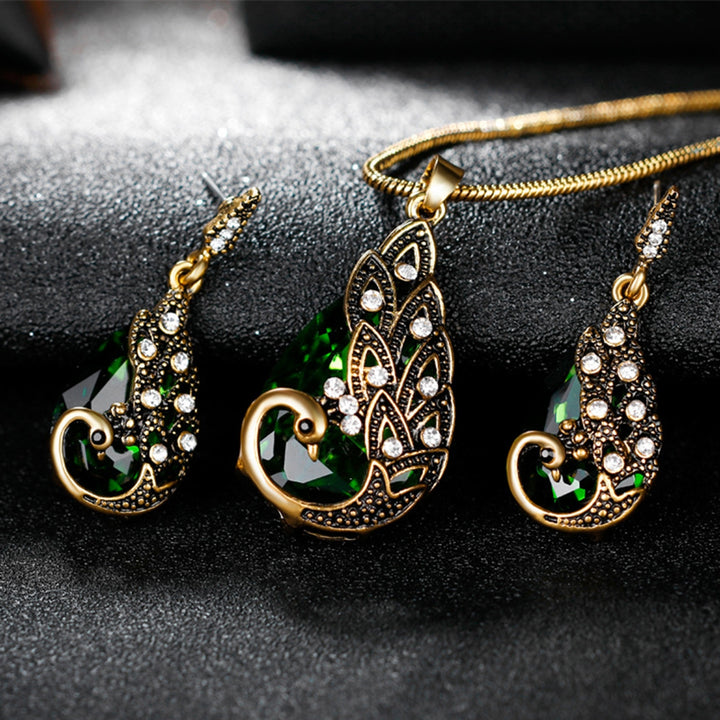1 Set Women Necklace Earrings Fashion Jewelry Gift Image 7