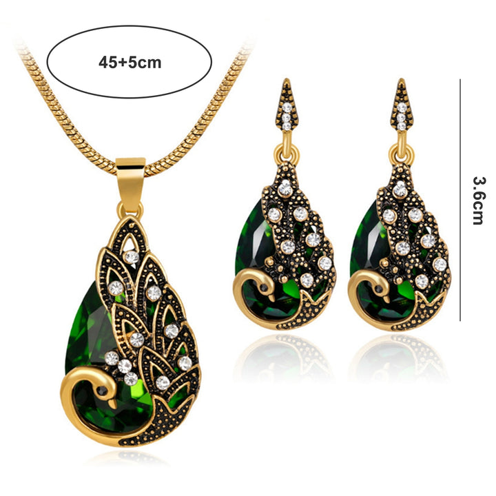 1 Set Women Necklace Earrings Fashion Jewelry Gift Image 9