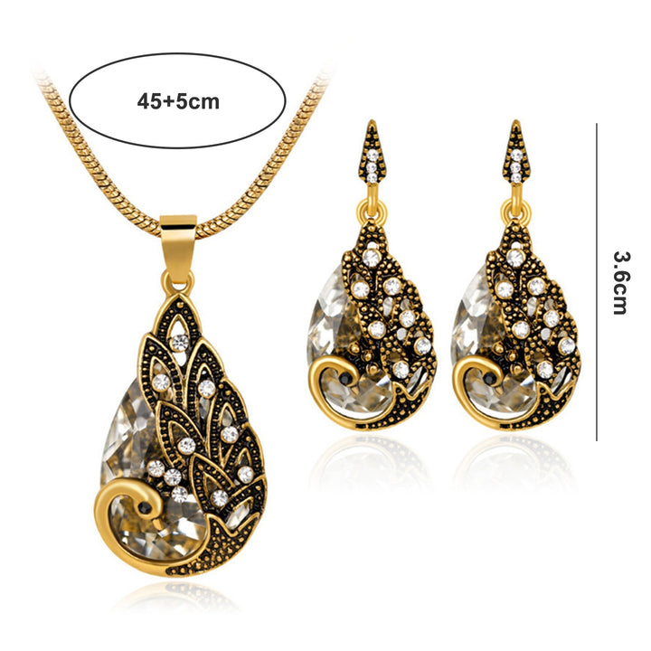 1 Set Women Necklace Earrings Fashion Jewelry Gift Image 11