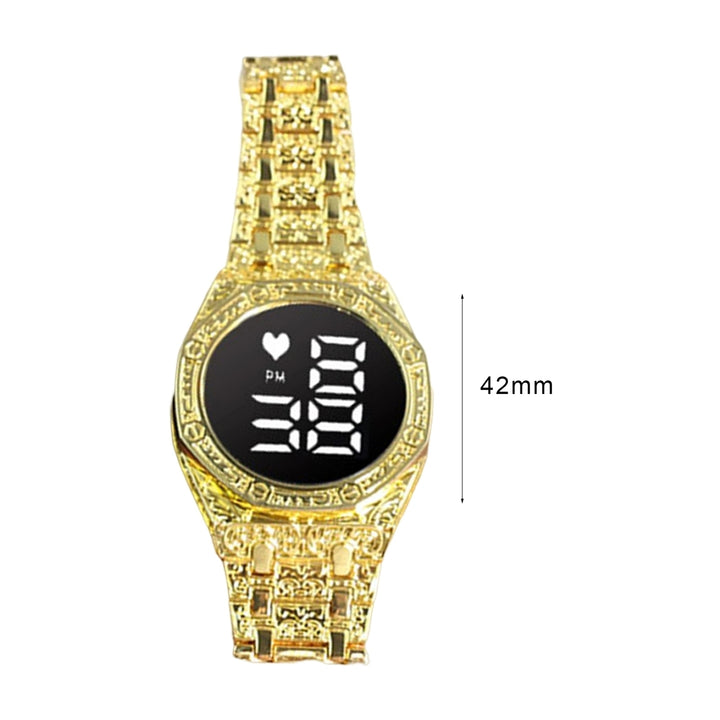 Men Watch Touch Control Luminous LED Date Display Precise Time Watch for Business Image 9