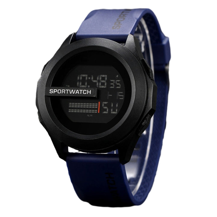 LED Electronic Watch 50m Waterproof Luminous Adjustable Soft Silicone Band Men Women Sports Wristwatch Birthday Gift Image 8