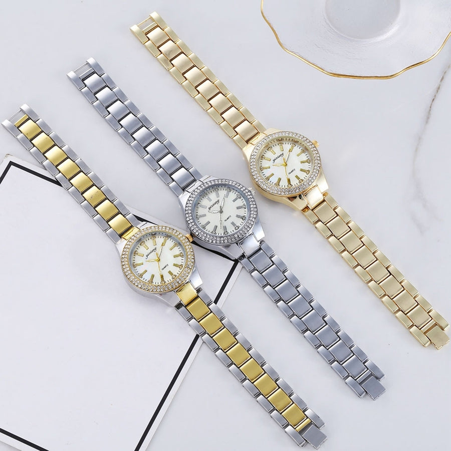 Bracelet Watch Round Wristwatch Jewelry Accessories Image 1