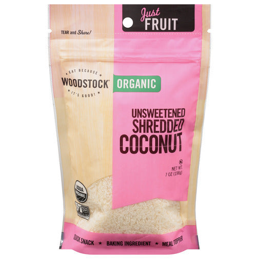 Woodstock Organic Unsweetened Shredded Coconut Image 1