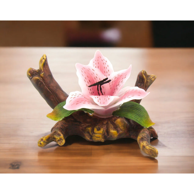 Ceramic Tiger Lily Flower FigurineHome DcorMomFarmhouse Kitchen Dcor, Image 1