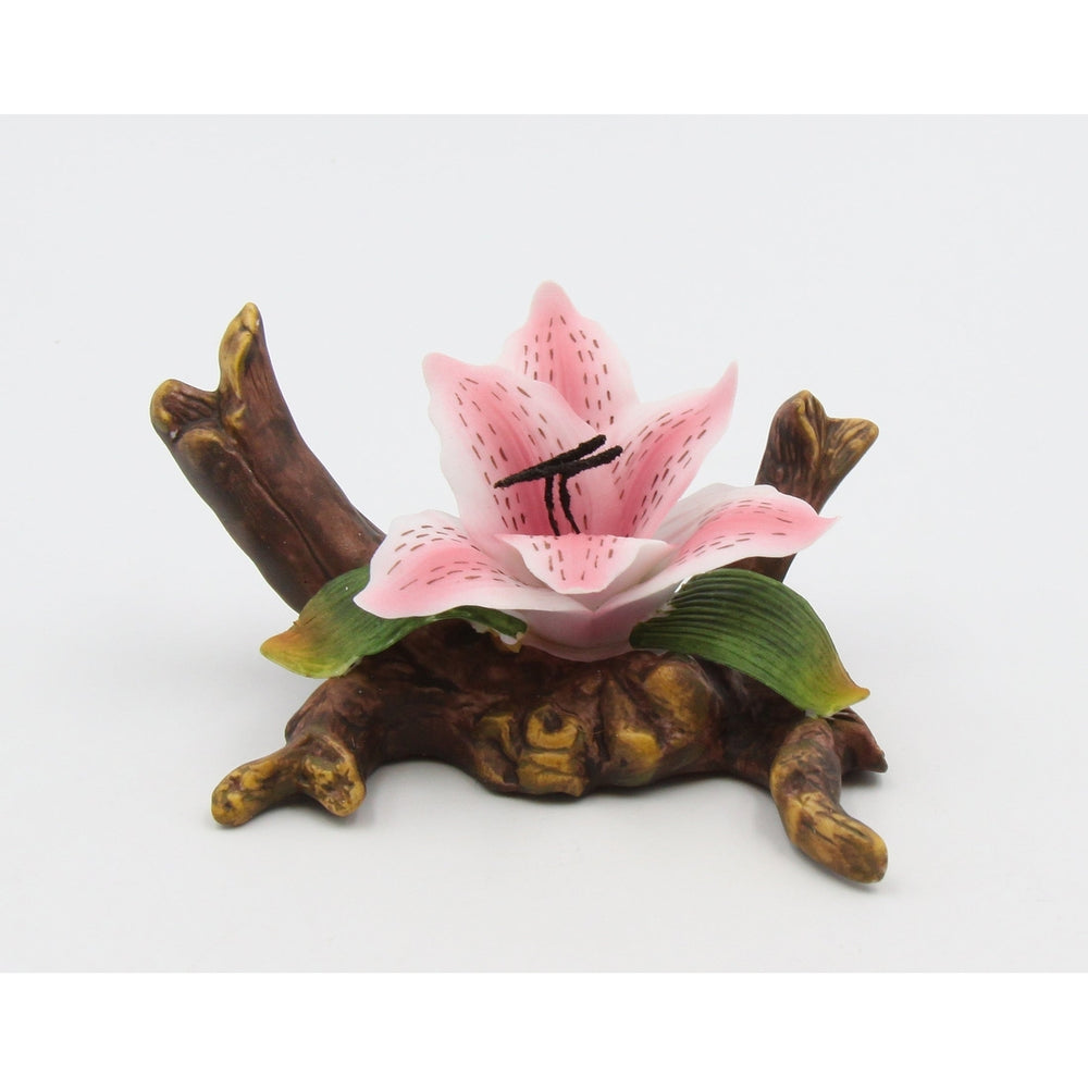 Ceramic Tiger Lily Flower FigurineHome DcorMomFarmhouse Kitchen Dcor, Image 2