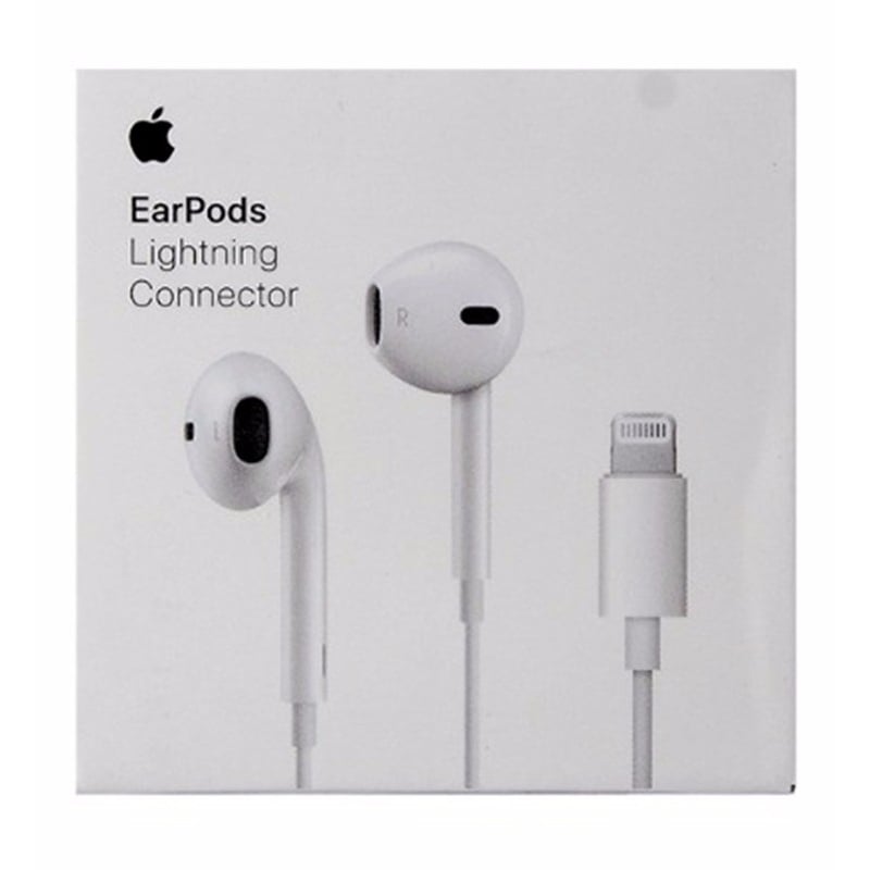 Earpods w/ Lightning Connector iPhone X 8 7 MMTN2AM/A Retail Packaging (Refurbished) Image 1