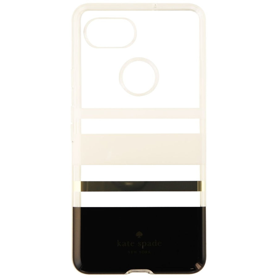 Kate Spade Flexible Hardshell Case For Google Pixel 2 XL White Clear (Charlotte) Image 1