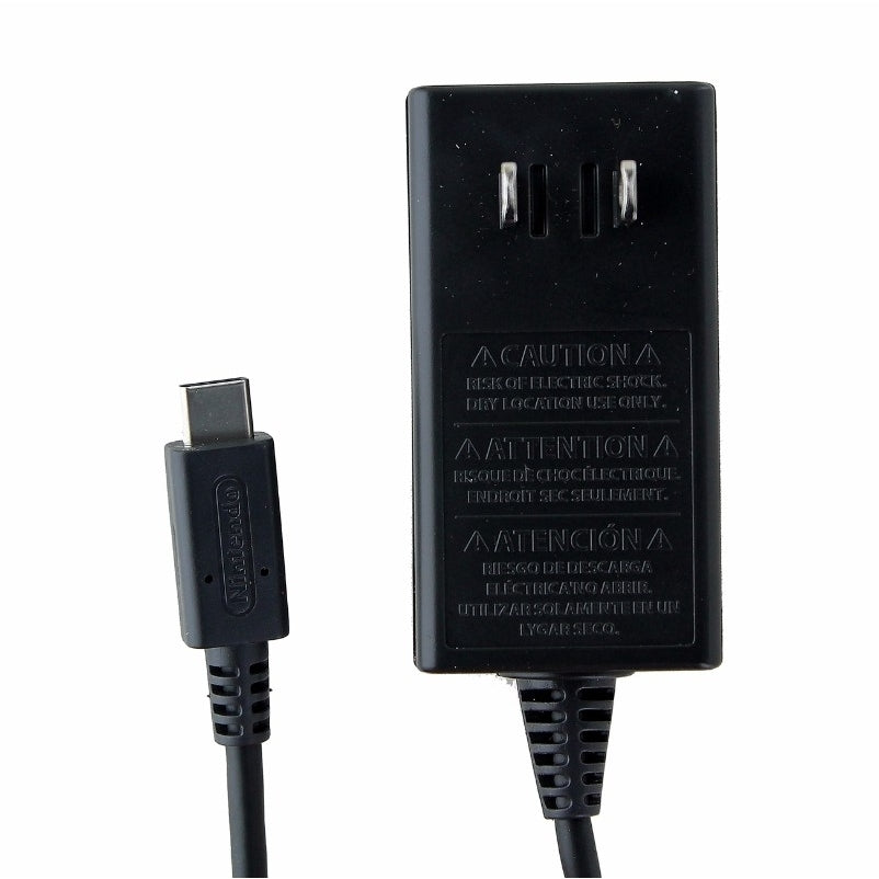 Nintendo Switch AC Adapter - Black (Refurbished) Image 1