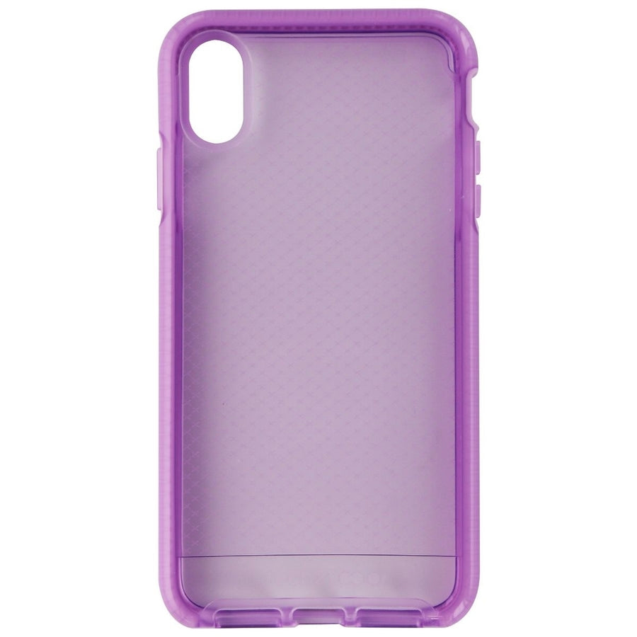 Tech21 Evo Check Series Gel Case for Apple iPhone Xs Max - Orchid Purple (Refurbished) Image 1